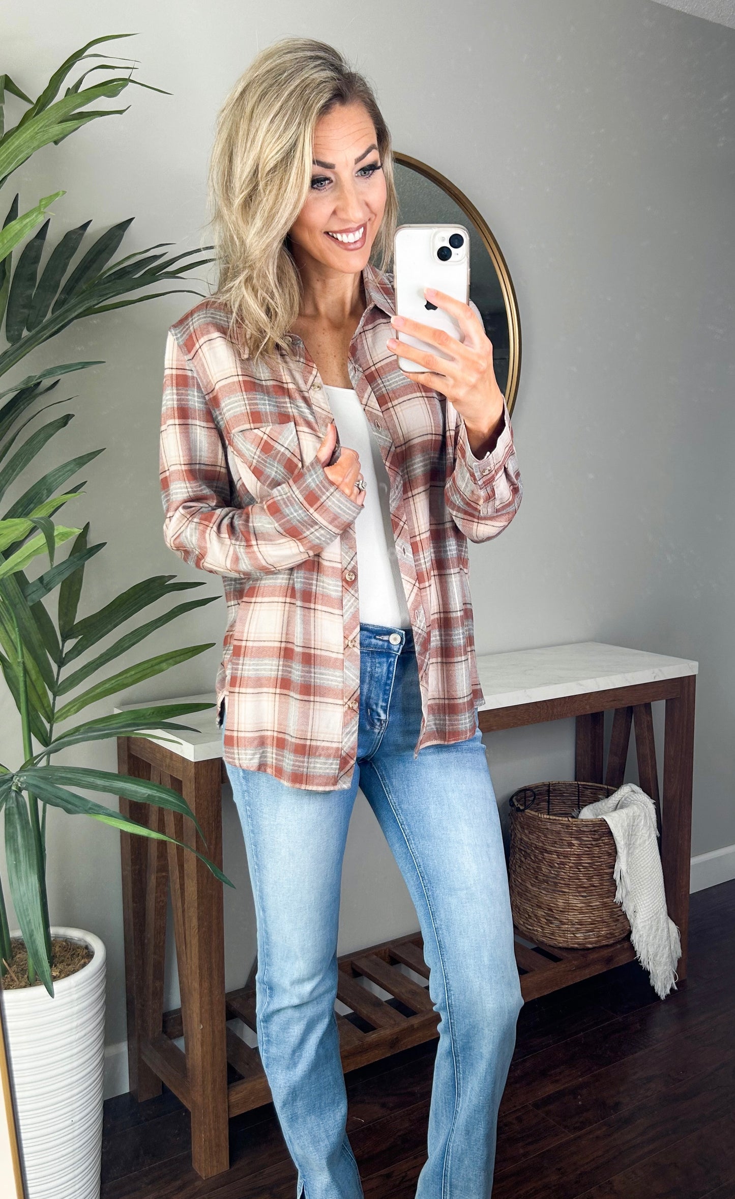 Hastings Plaid Button Up Shirt