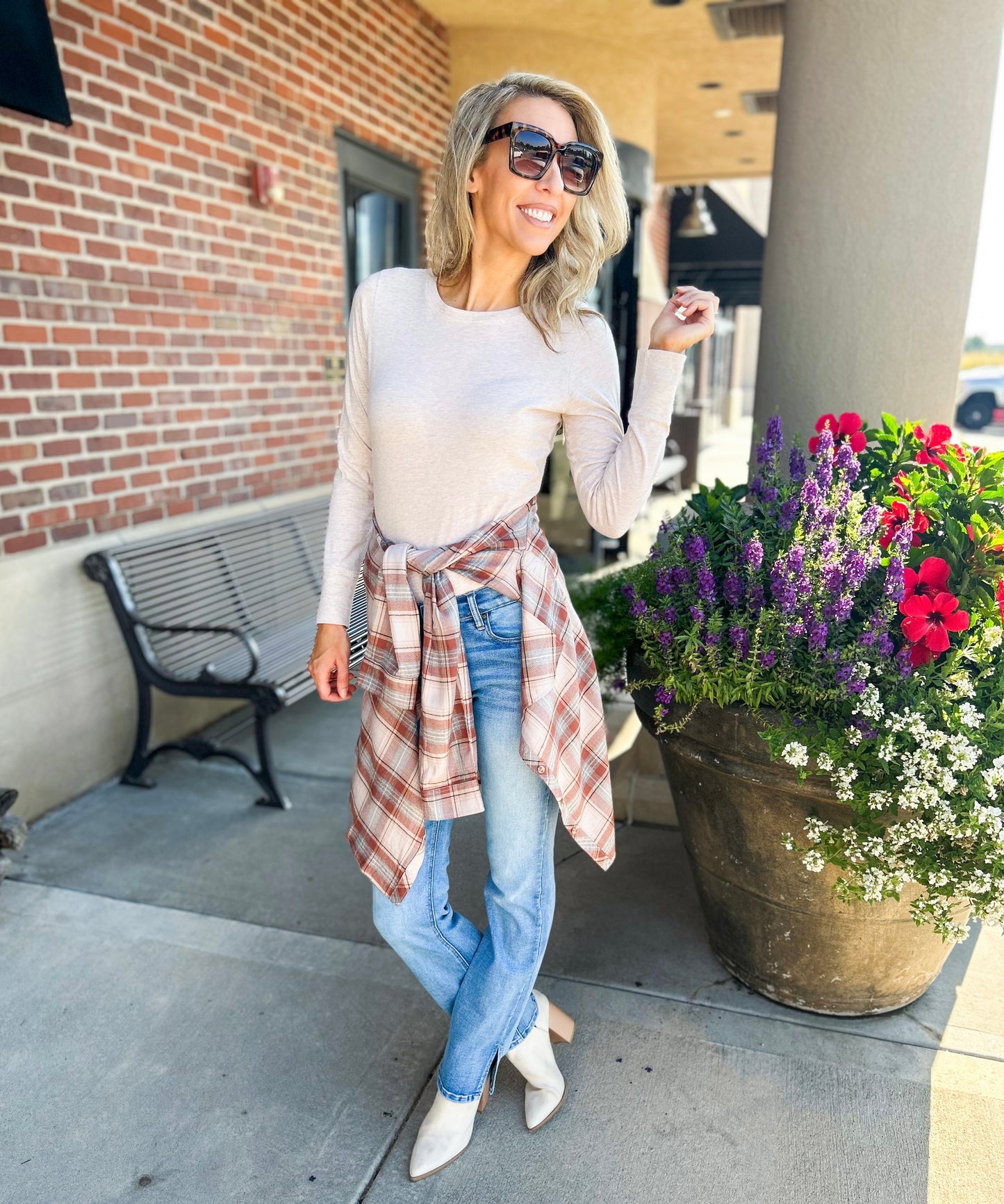 Hastings Plaid Button Up Shirt
