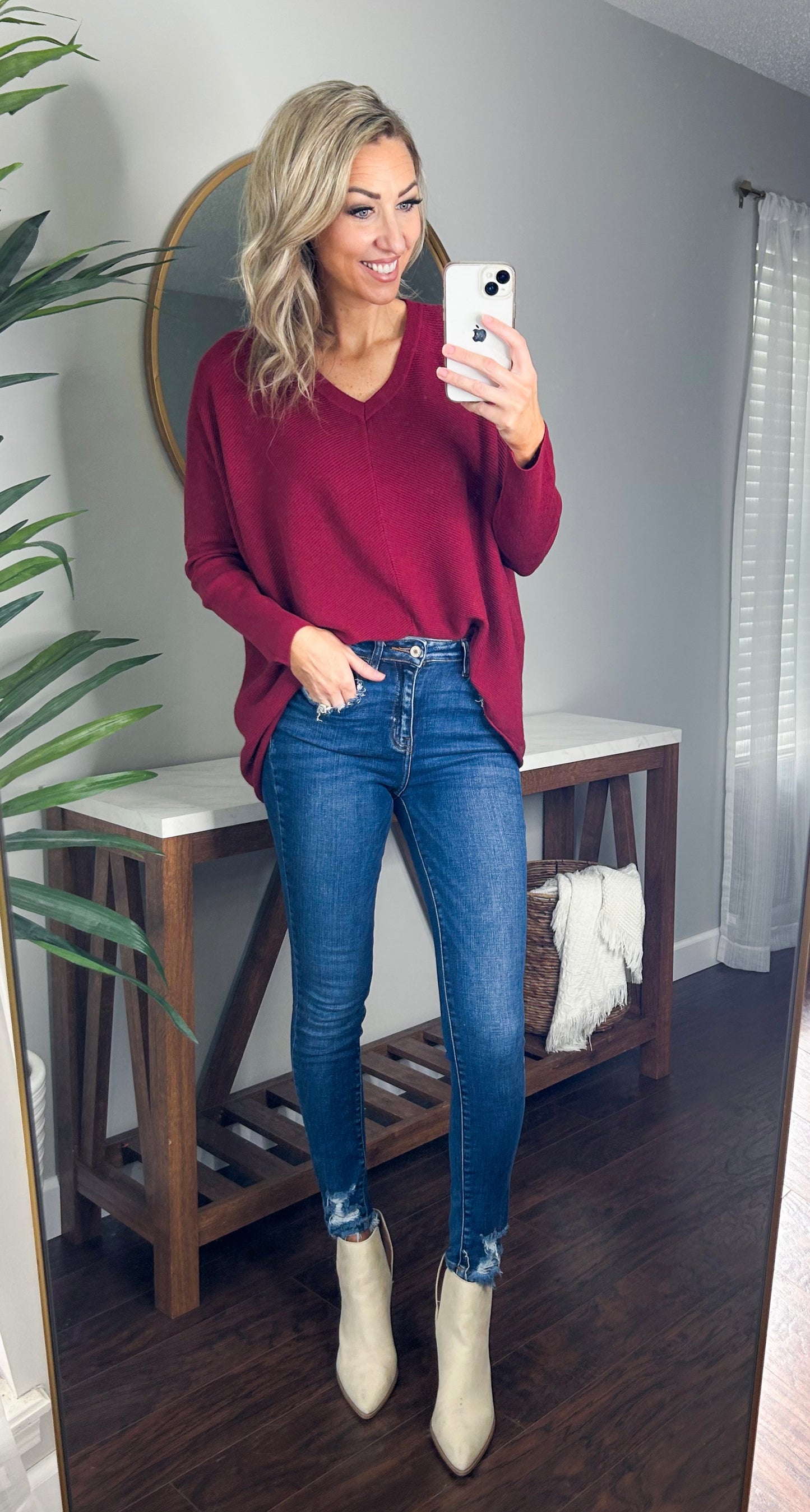 Fall is Mine Oversized High Low Sweater