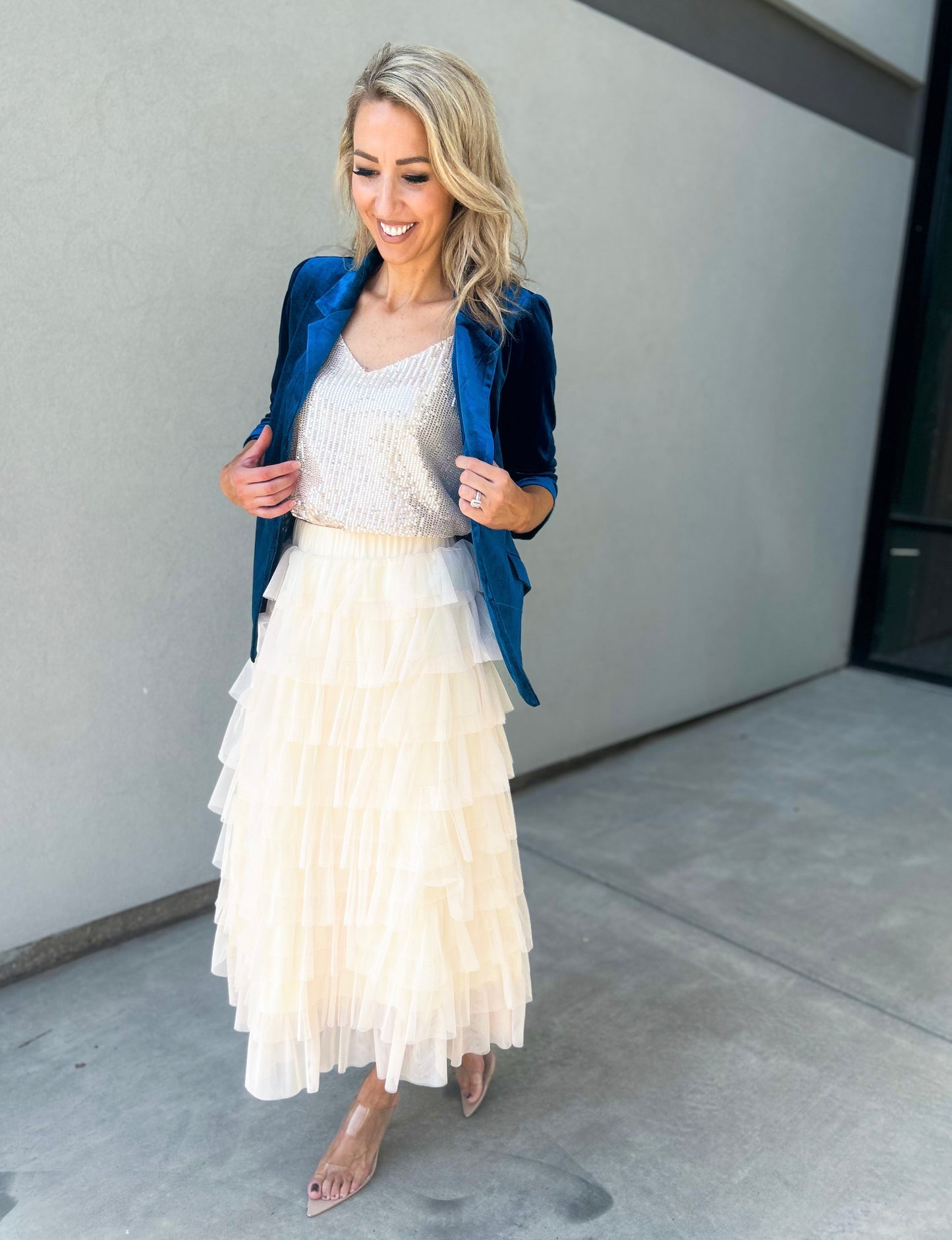 Gianna Tiered Tulle Skirt