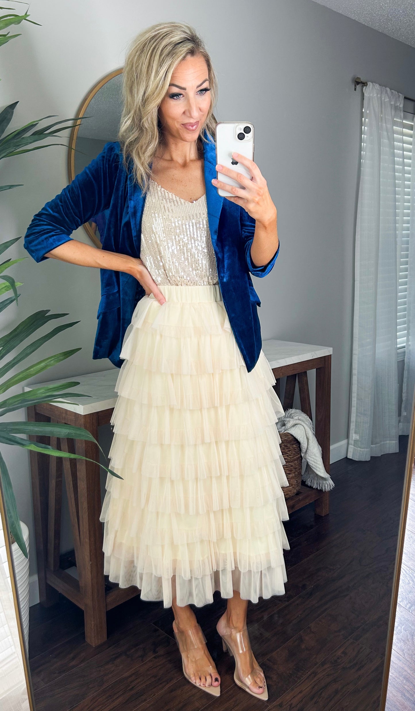 Gianna Tiered Tulle Skirt