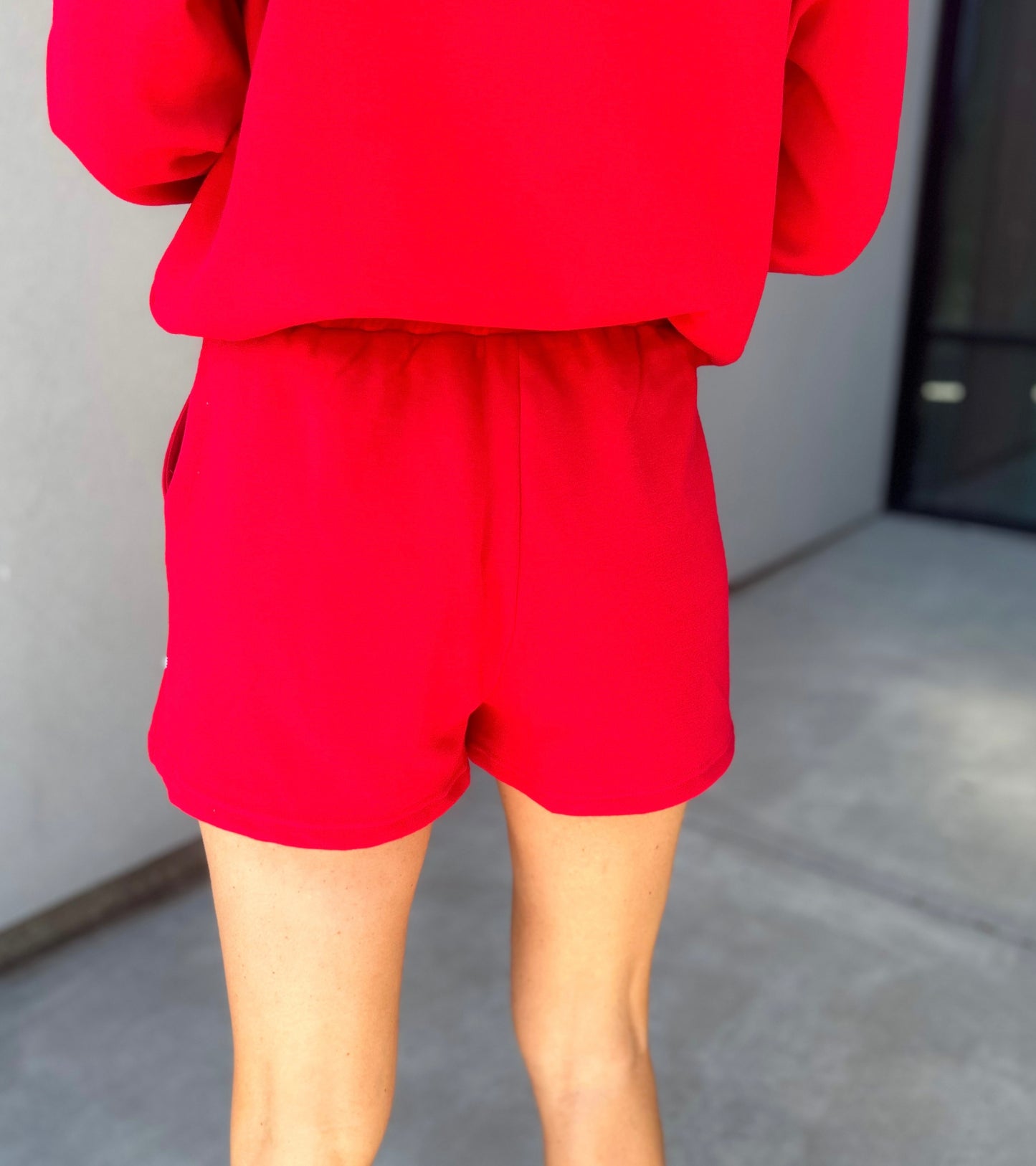 Sequin MERRY Christmas Lights Shorts Set