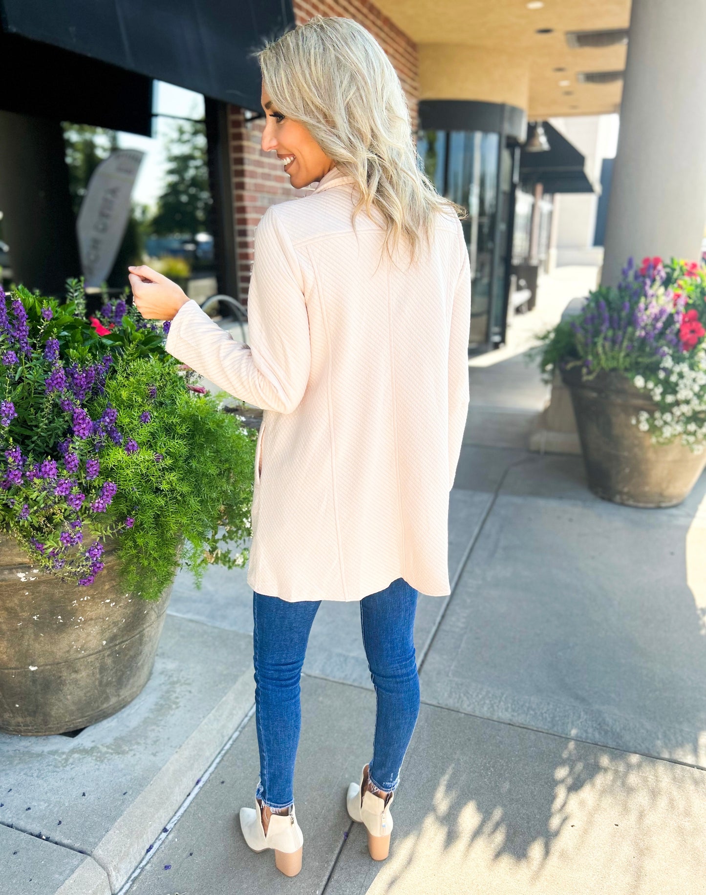 Chandler Open Front Knit Cardigan Jacket