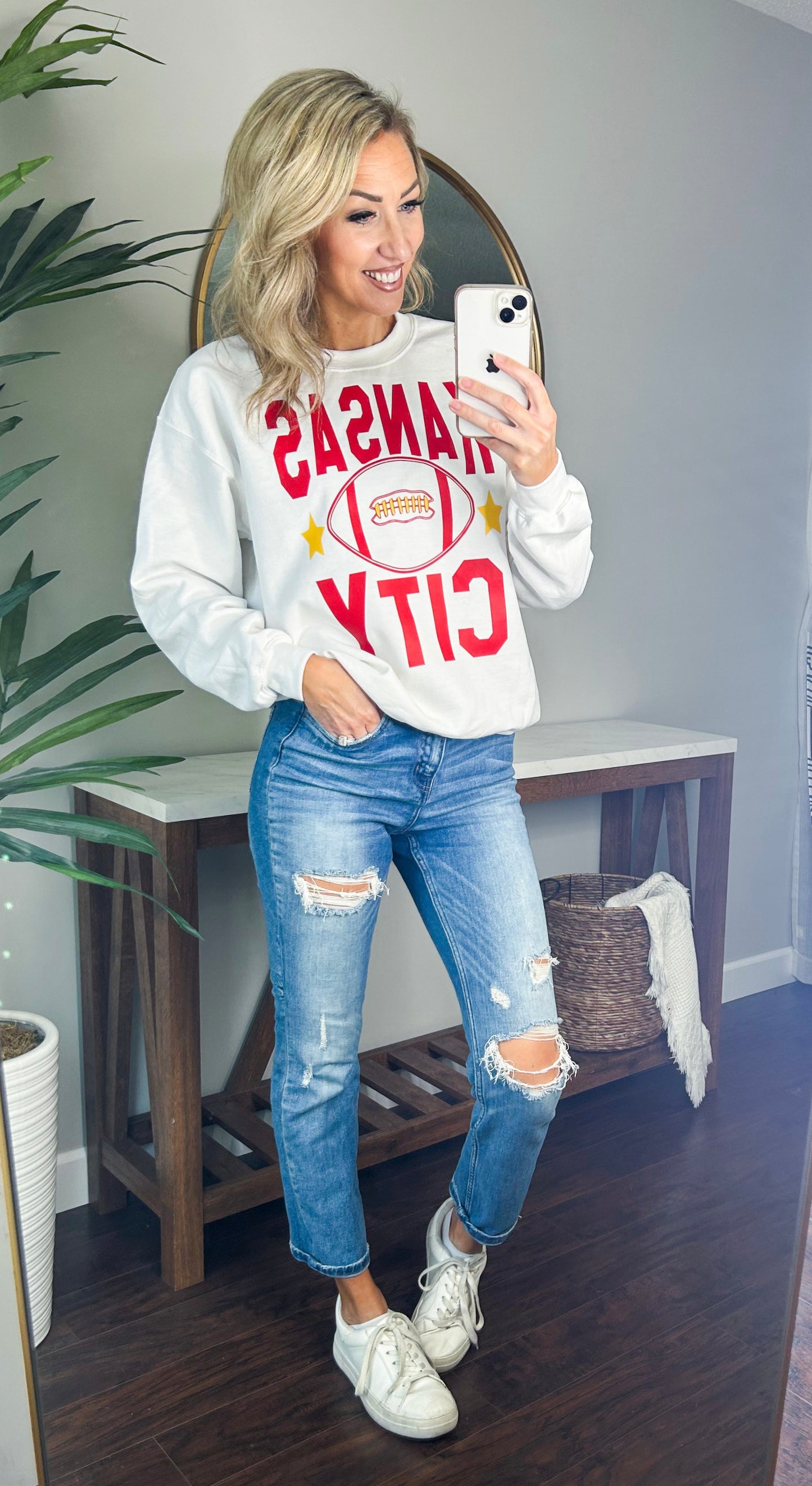 Kansas City Sweatshirt (White)