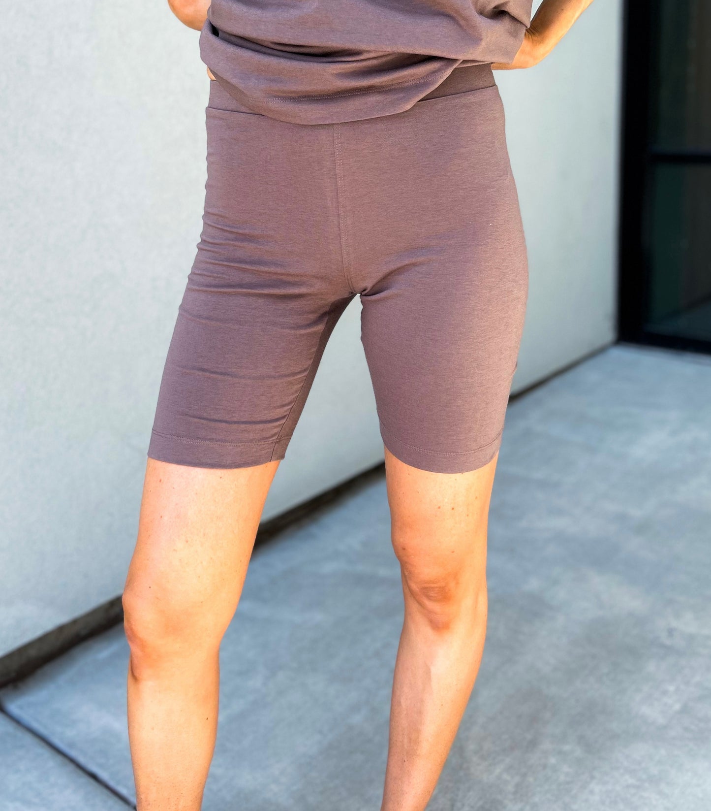 Blaine Oversized Top / Biker Shorts Set