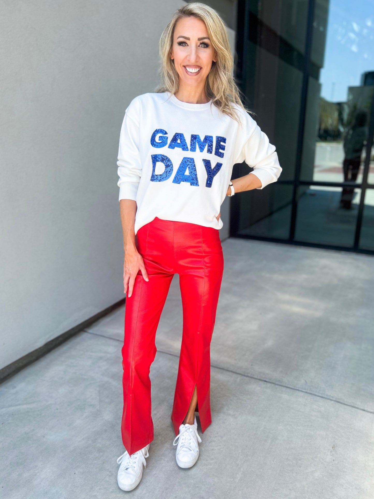 Sequin GAME DAY Sweater