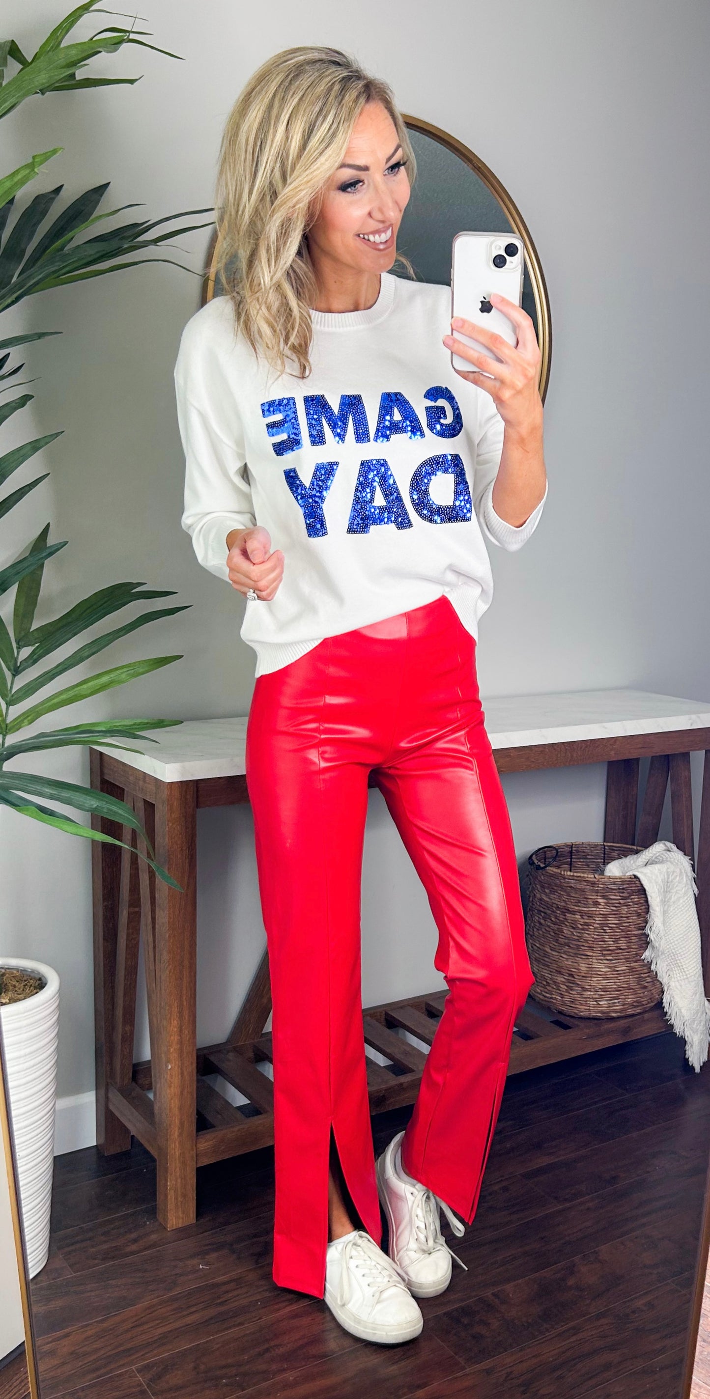 Sequin GAME DAY Sweater