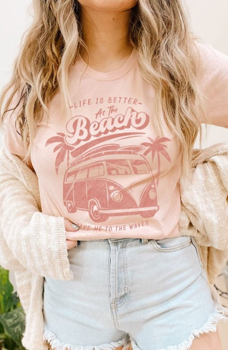 Beach Shirts for Women, Life is Better at the Beach womens shirts