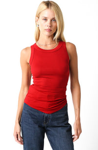 Rowan Ribbed Scoop Neck Tank Top