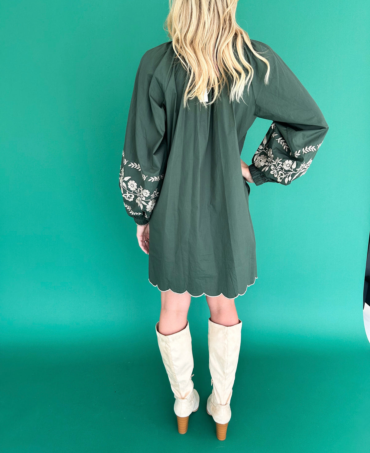 Amanda Embroidered Peasant Dress Amanda Embroidered Peasant Dress
