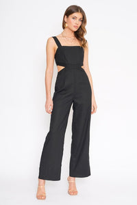 Hamilton Side Cut Out Wide Leg Jumpsuit