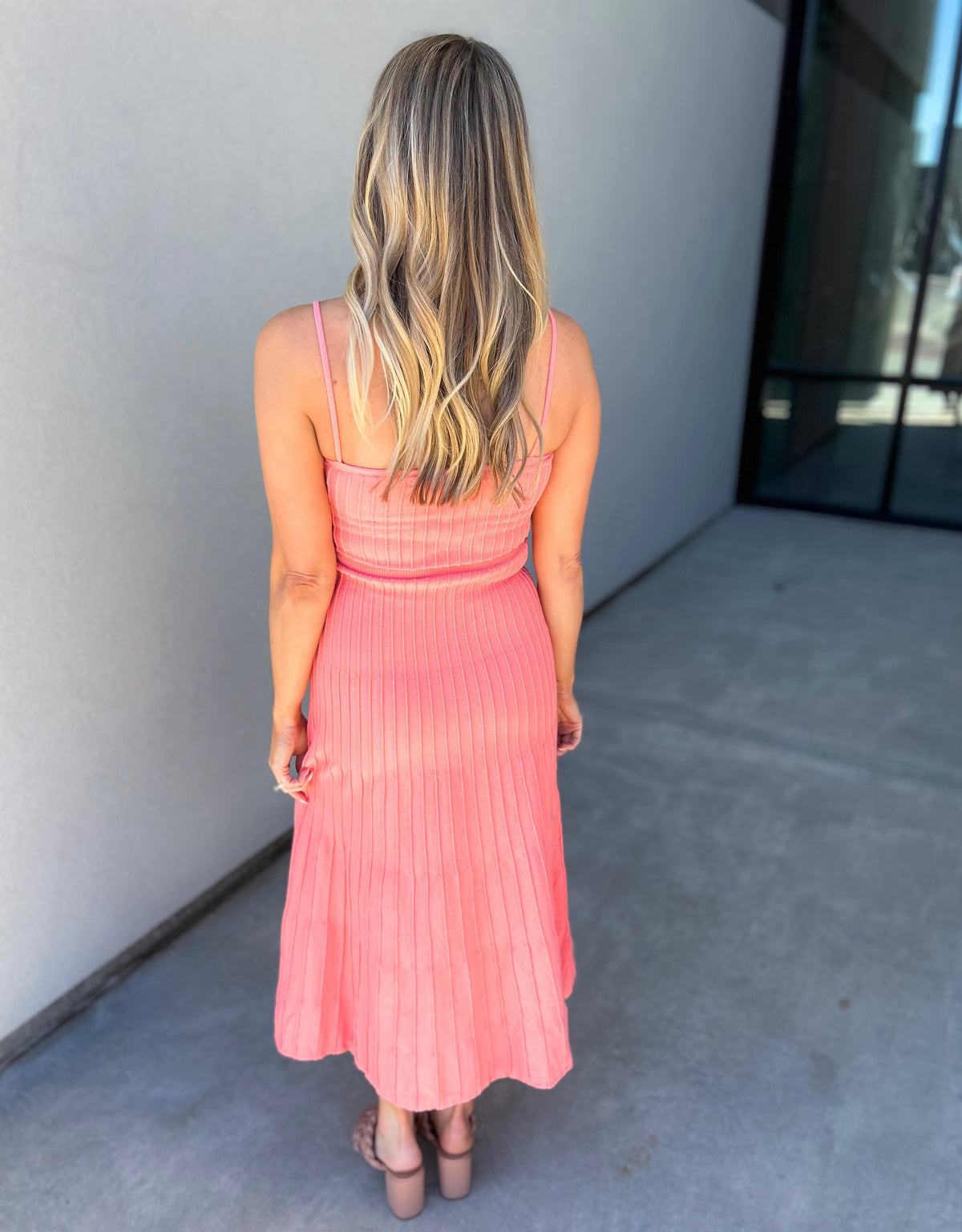 Robbie Ribbed Midi Dress