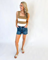 Lydia Wide Strap Tank Top