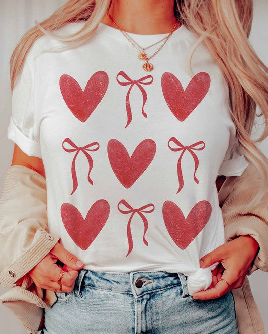 Heart Bow Tee