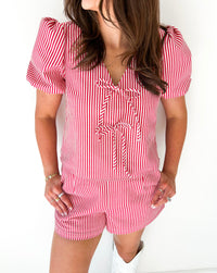 Terrie Striped Shorts