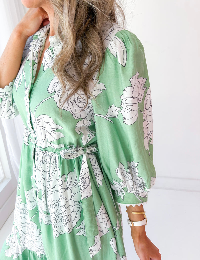 Maryanne Floral Maxi Dress