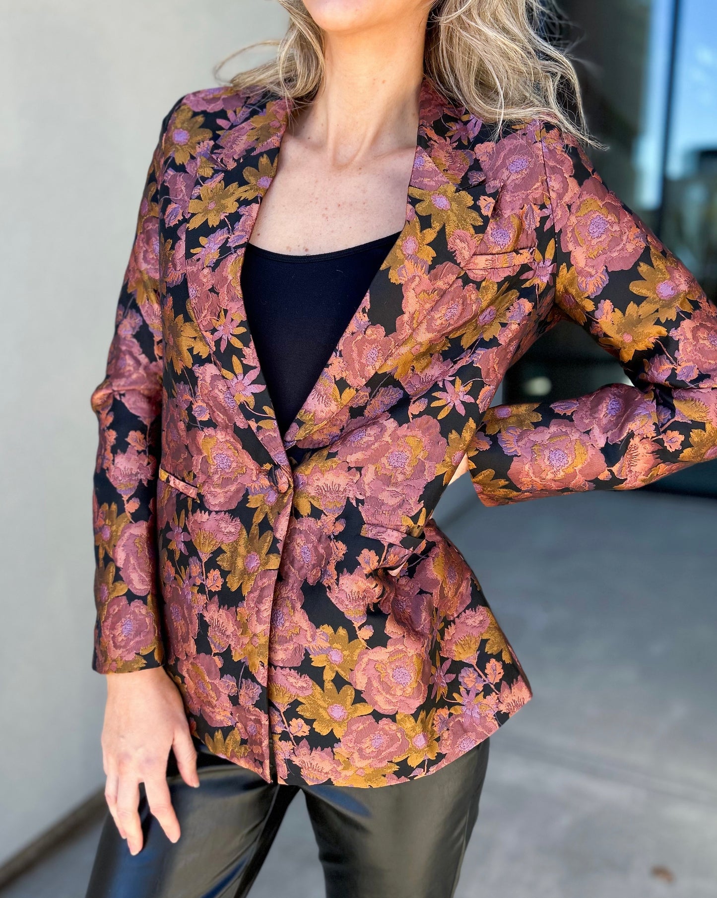 Kenzey Floral Blazer