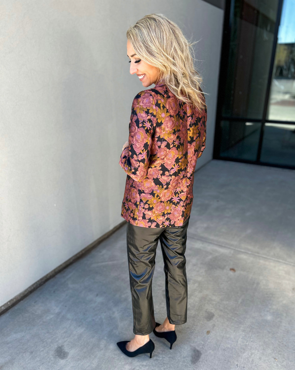 Kenzey Floral Blazer