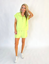 Karsyn Top (Lime Green)