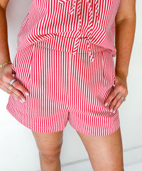 Terrie Striped Shorts