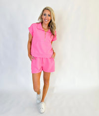 Karsyn Top (Bubble Gum Pink)