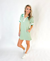 Skylar Checkered Mini Dress