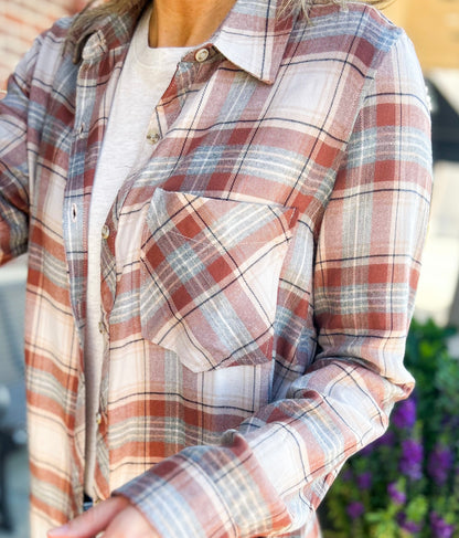 Hastings Plaid Button Up Shirt