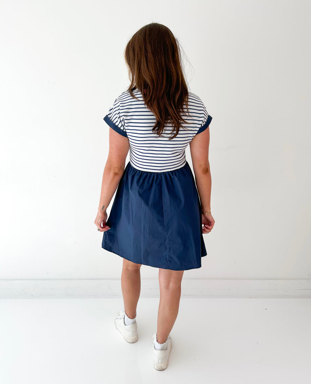 Haydyn Striped Mini Dress
