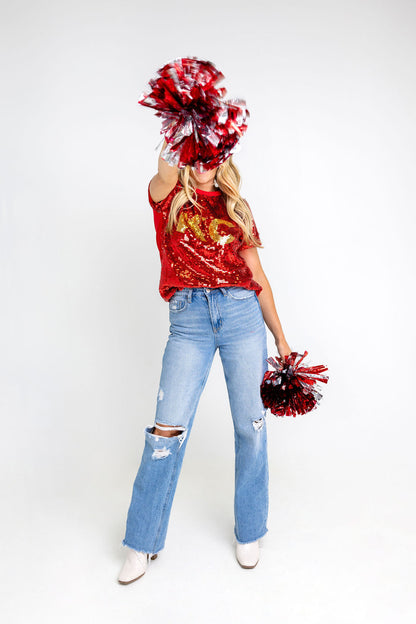 KC Sequin Top