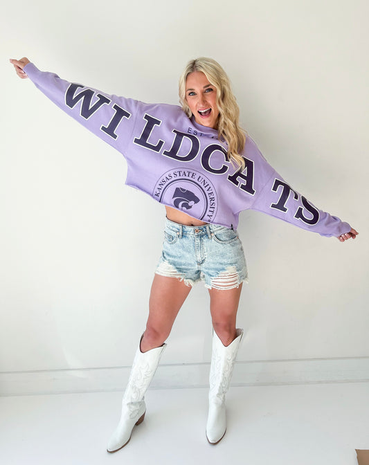 Wildcats Split Sweatshirt