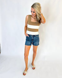 Lydia Wide Strap Tank Top
