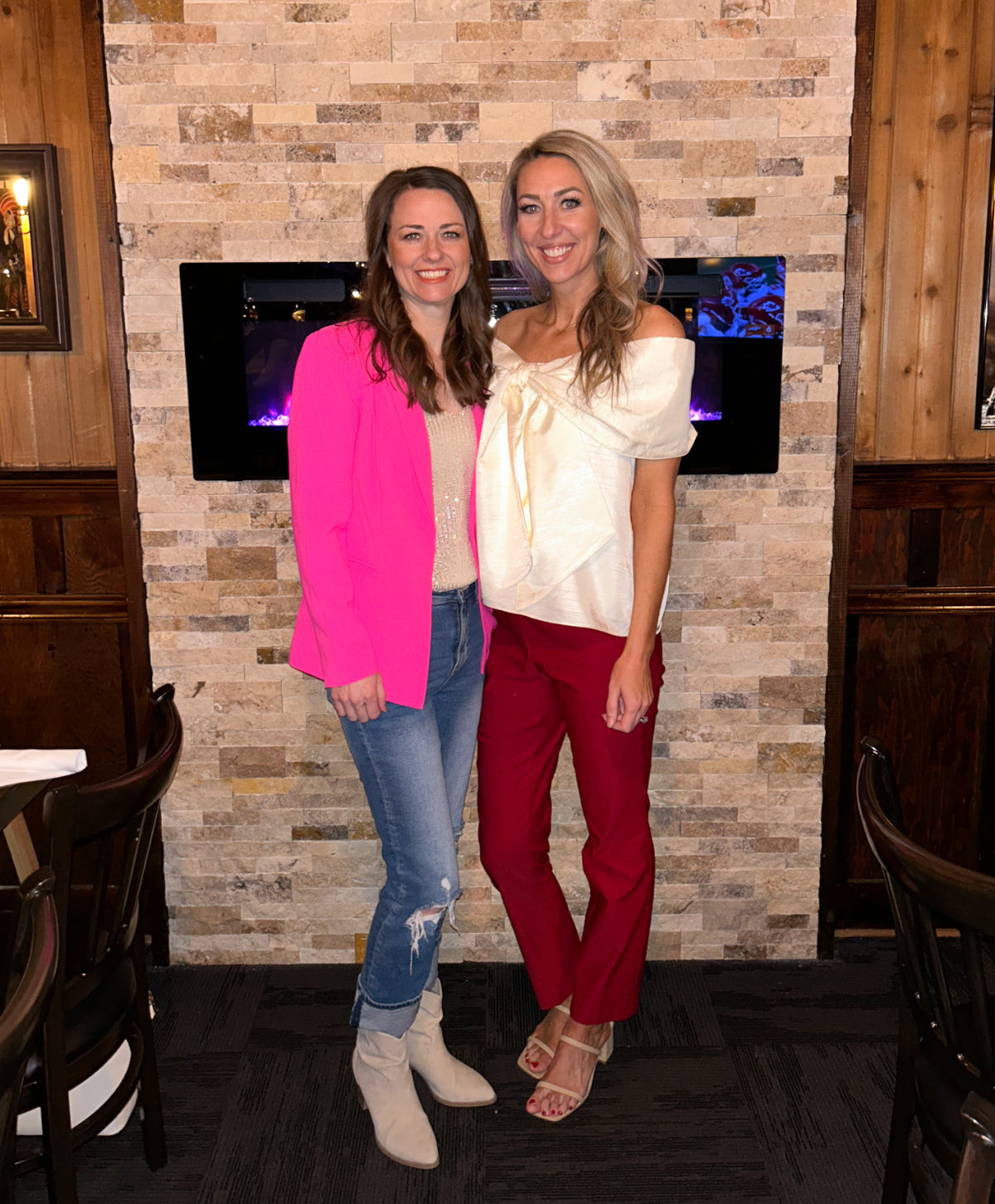 Jovey Big Bow Off The Shoulder Top