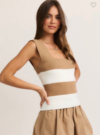 Lydia Wide Strap Tank Top