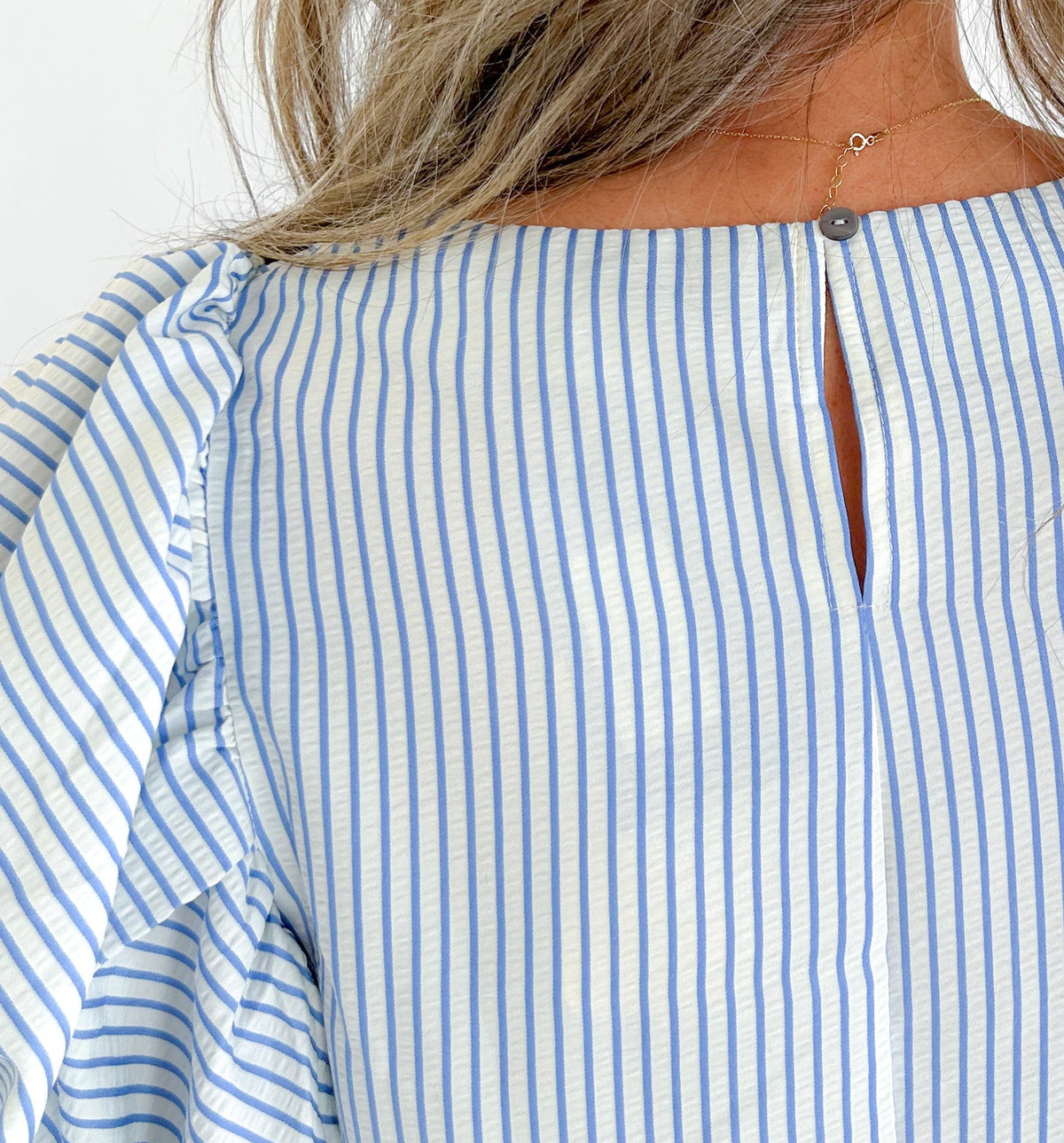 Wynn Puff Sleeve Striped Top