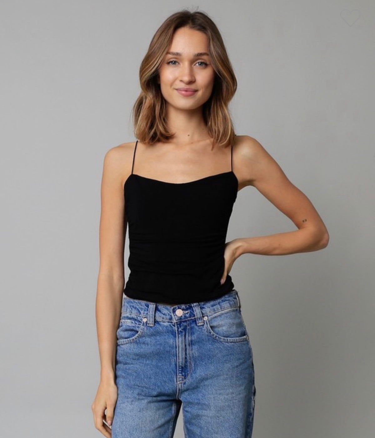 Bora Elastic Strap Crop Top