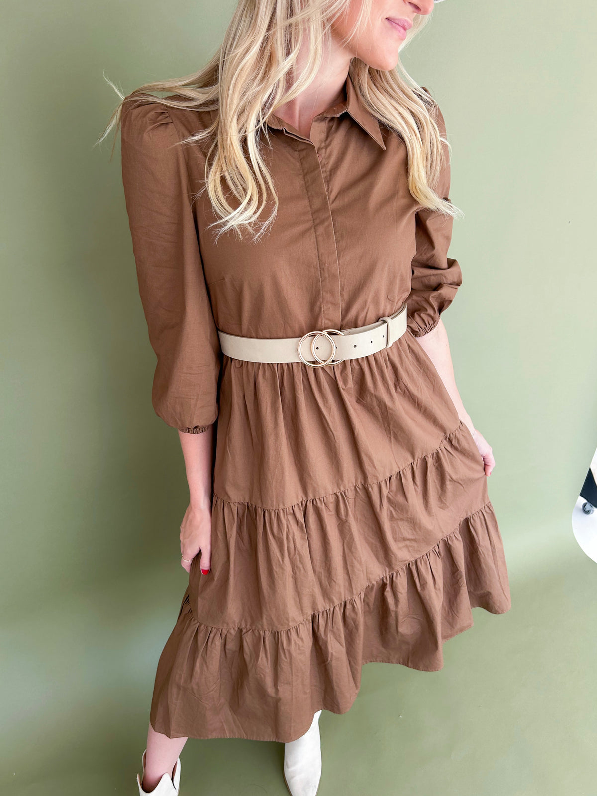 Jones Poplin Midi Dress Jones Poplin Midi Dress