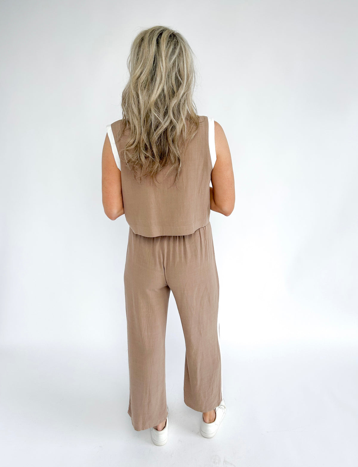 Stevie Contrast Top/Pant Set