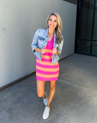 Remia Striped Dress
