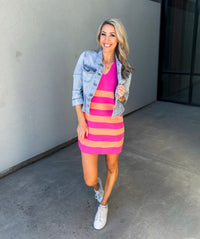 Remia Striped Dress