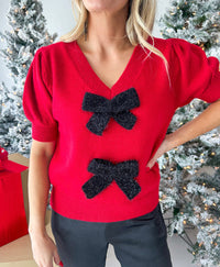 Double Bow Sweater