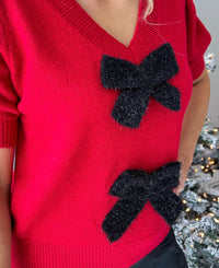 Double Bow Sweater