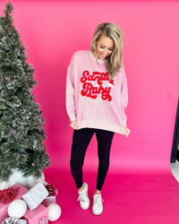 Santa Baby Sequin Sweater