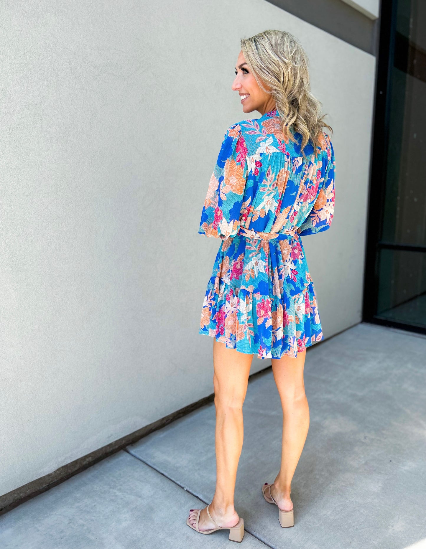 Raylee Floral Button Up Dress