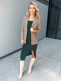 Mckenah Plaid Blazer