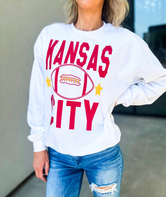 Kansas City Sweatshirt (White) buy