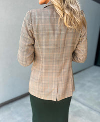 Mckenah Plaid Blazer