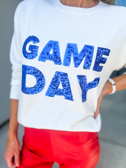 Sequin GAME DAY Sweater