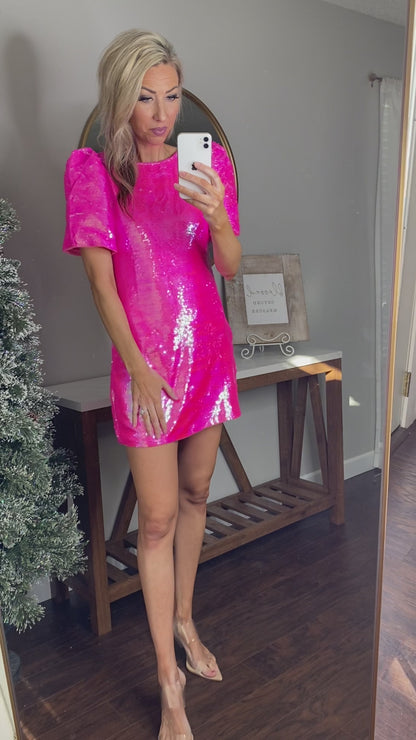 Always A Party Sequin Dress