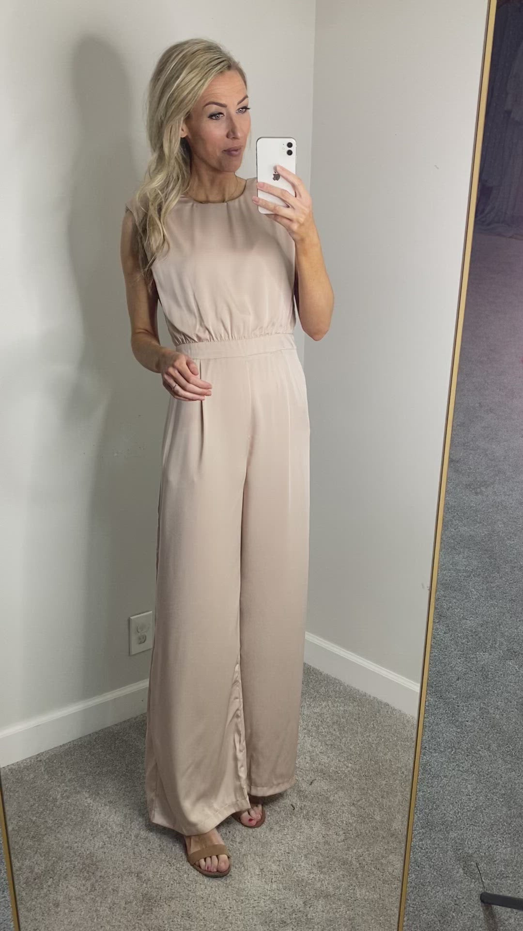 Nisha Shoulder Pad Wide Leg Jumpsuit – Nova Lee Boutique