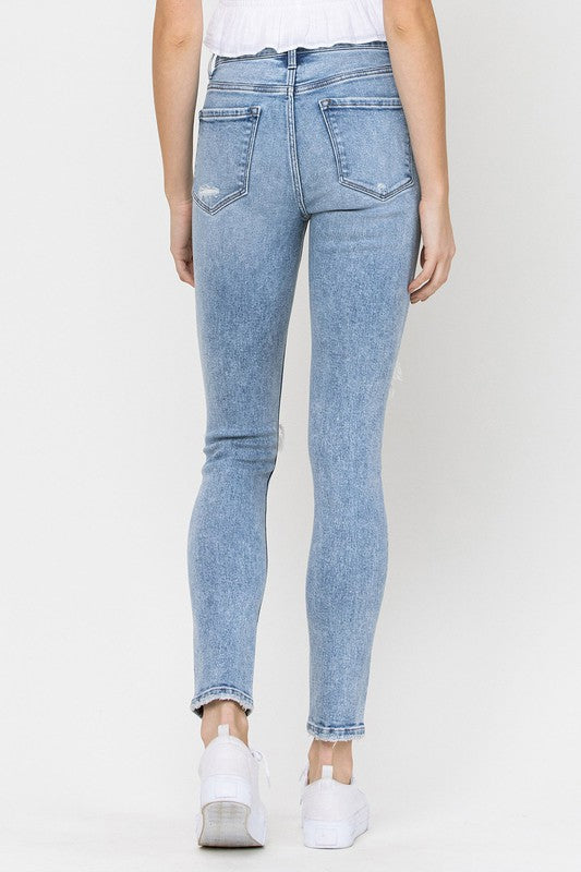 VERVET Haylie Distressed Denim Jeans